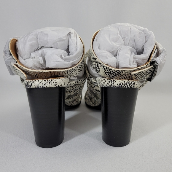 Vionic Sami Snake Print Heel Shoes Sz 9.5 - Picture 11 of 14